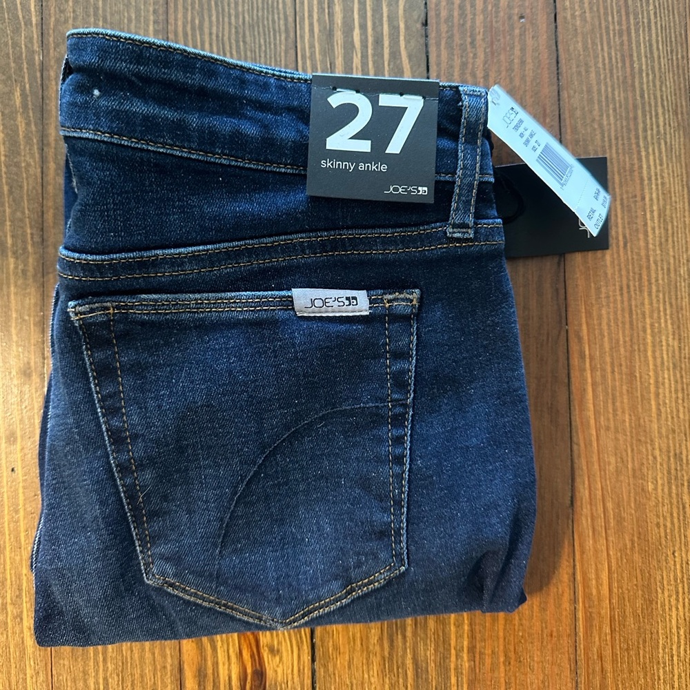 Joes Jeans Dark Denim Skinny Ankle New With Tags